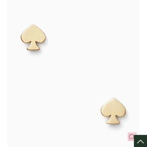 Signature kate spade mini studs